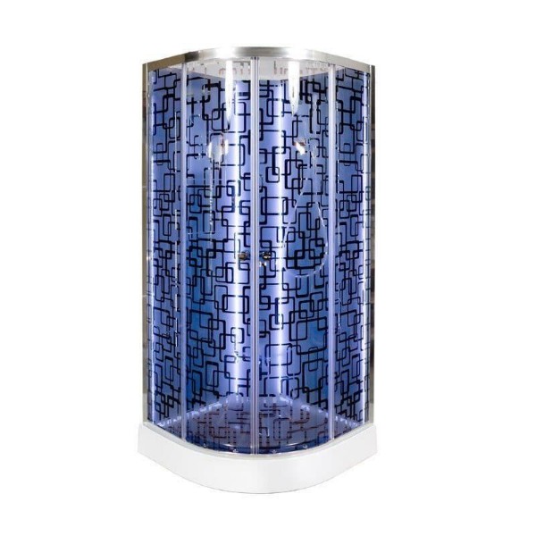 

Душевая кабина Deto BM1590LED+GMBLACK
