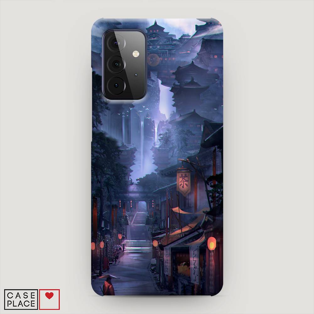 

Пластиковый чехол "Одинокий самурай" на Samsung Galaxy A72, 2101920-7