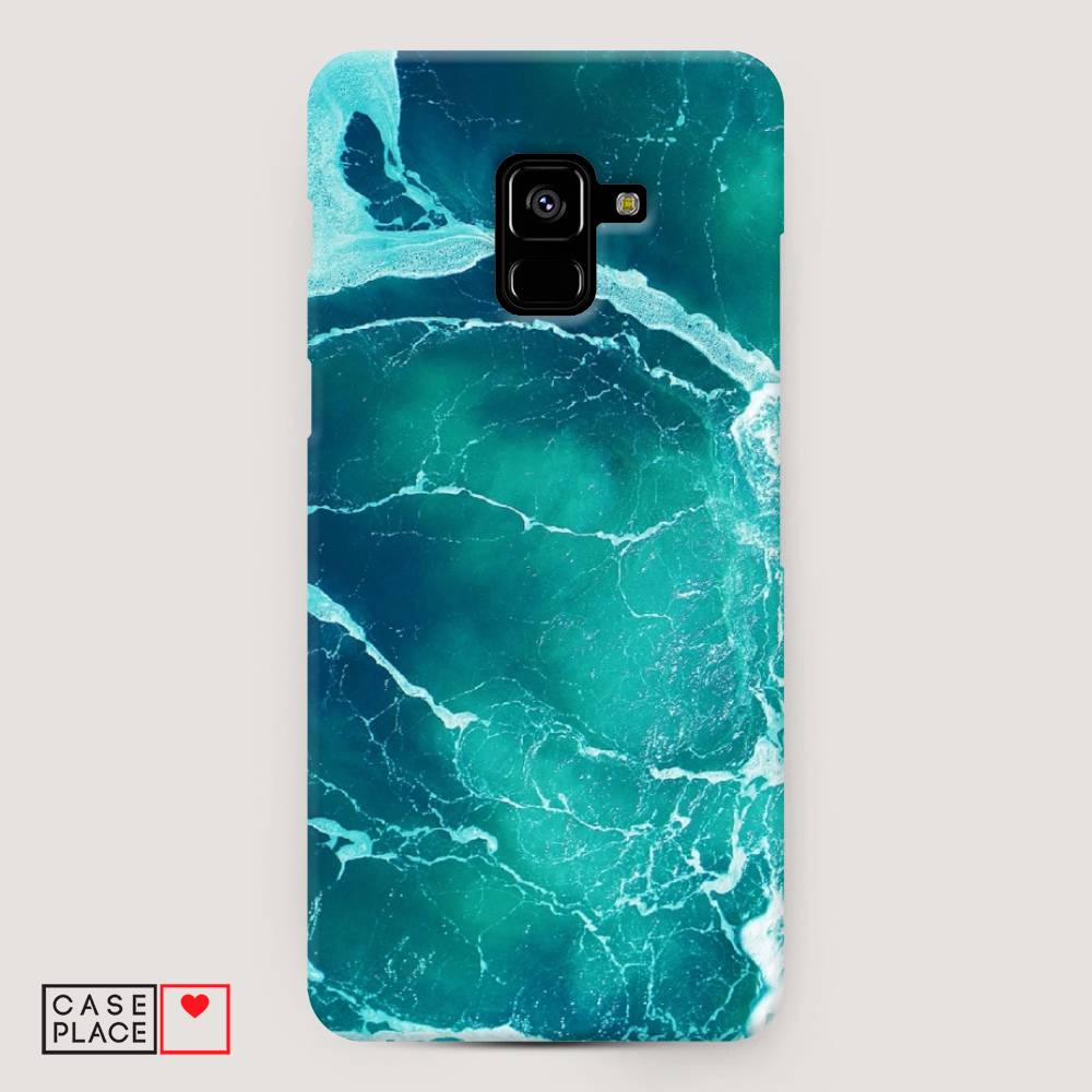 

Чехол Awog "Изумрудный океан" для Samsung Galaxy A8 +