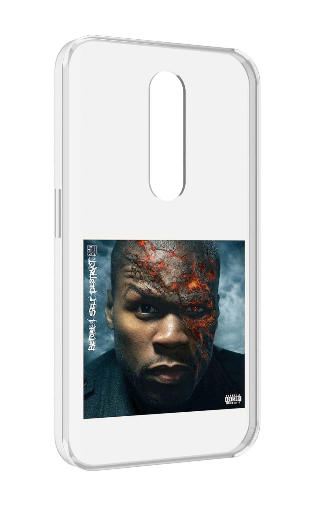 Чехол MyPads 50 Cent - Before I Self Destruct мужской для Motorola Moto X Force