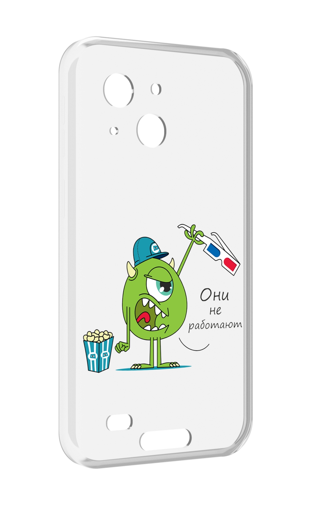 

Чехол MyPads Очки не работают для Oukitel WP20 / WP20 Pro, Прозрачный, Tocco