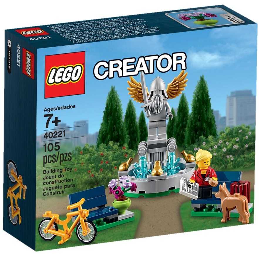 

Конструктор Lego Creator Фонтан 40221 105 деталей, Фонтан