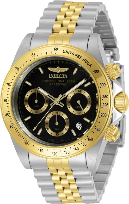 фото Наручные часы мужские invicta in30992 серебристые/золотистые