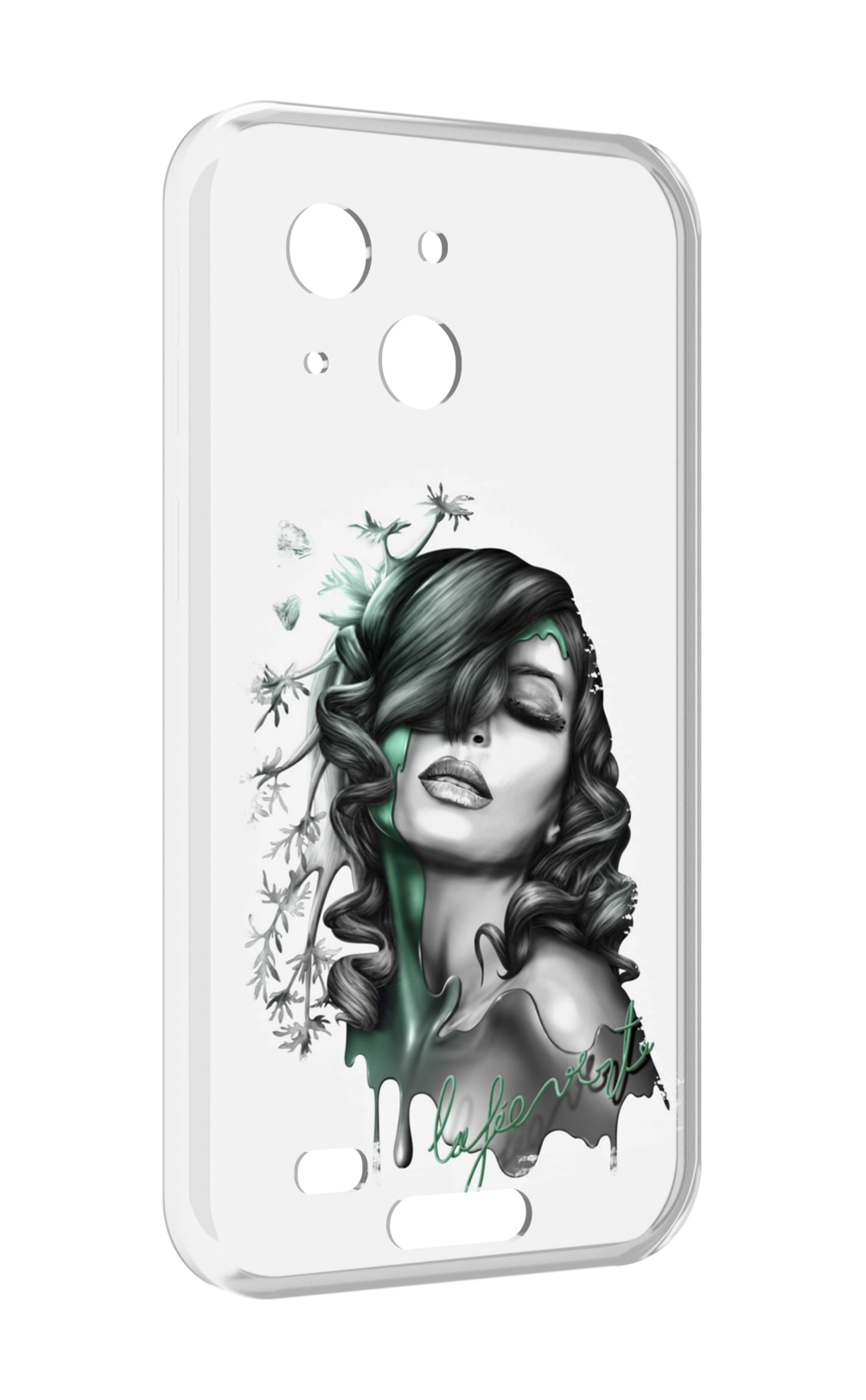 

Чехол MyPads Девушка 2 для Oukitel WP20 / WP20 Pro, Прозрачный, Tocco