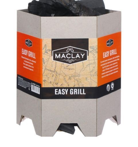 

Уголь + розжиг легкий MACLAY Уголь + розжиг легкий гриль MACLAY 5073037