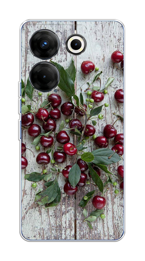 

Чехол на Tecno Camon 20 Pro 5G "Вишня", 304050-1