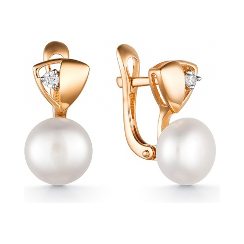 

Серьги из красного золота с жемчугом/фианитом Гранат 3.20.10.0275.14-2942, 3.20.10.0275.14-2942