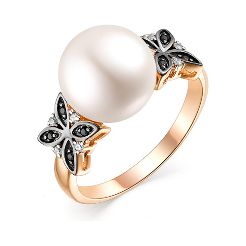 

Кольцо из красного золота с жемчугом/фианитом р. 19 Гранат 3.10.10.0278.14-2716, 3.10.10.0278.14-2716