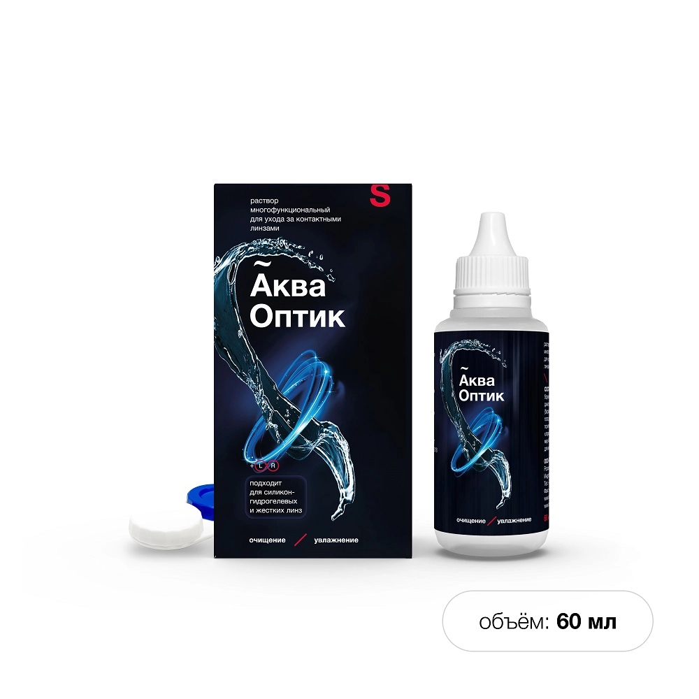 

SoloPharm АкваОптик, 60 мл - 3 шт