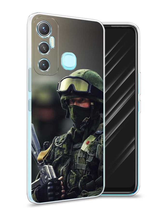 

Чехол Awog на Infinix HOT 11 64 GB "Солдат", Разноцветный, 3100750-5
