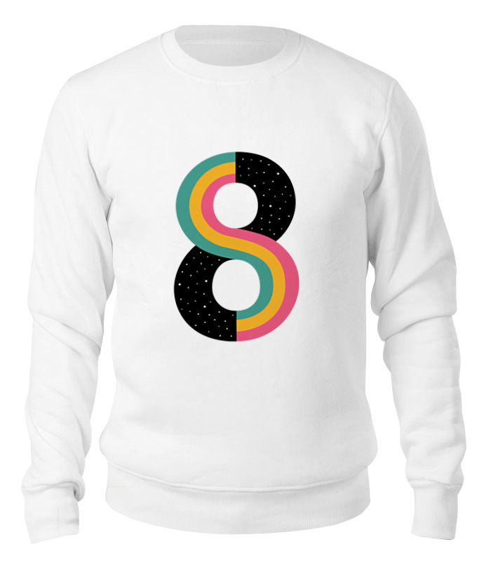 

Свитшот унисекс Printio Starbucks (obey) белый 2XL, Starbucks (obey)
