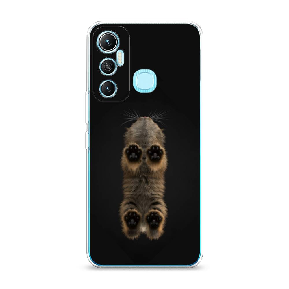 

Чехол Awog на Infinix HOT 11 64 GB "Кошачьи лапки", Разноцветный, 3100750-1