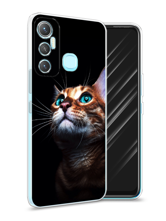 

Чехол Awog на Infinix HOT 11 64 GB "Мечтательный кот", Разноцветный, 3100750-1