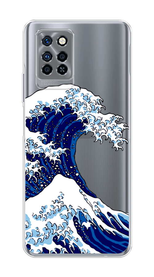 

Чехол Awog на Infinix Note 10 Pro "Волна в Канагаве", Разноцветный, 3100150-4