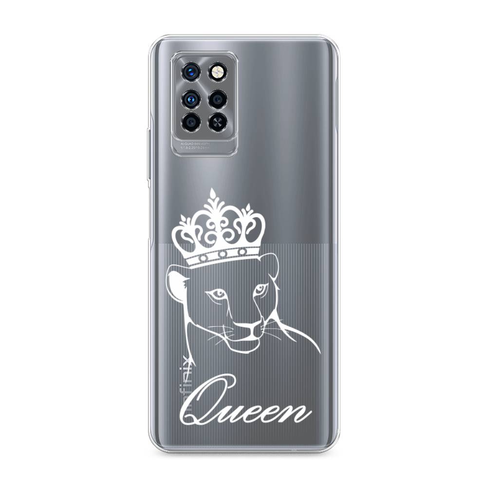 

Чехол Awog на Infinix Note 10 Pro "Львица королева", Разноцветный, 3100150-7