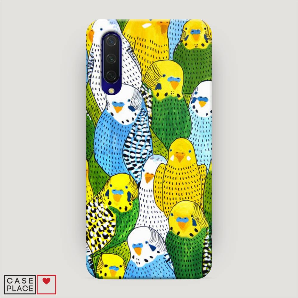 

Пластиковый чехол "Попугаи" на Xiaomi Mi A3 Lite, 36220-1