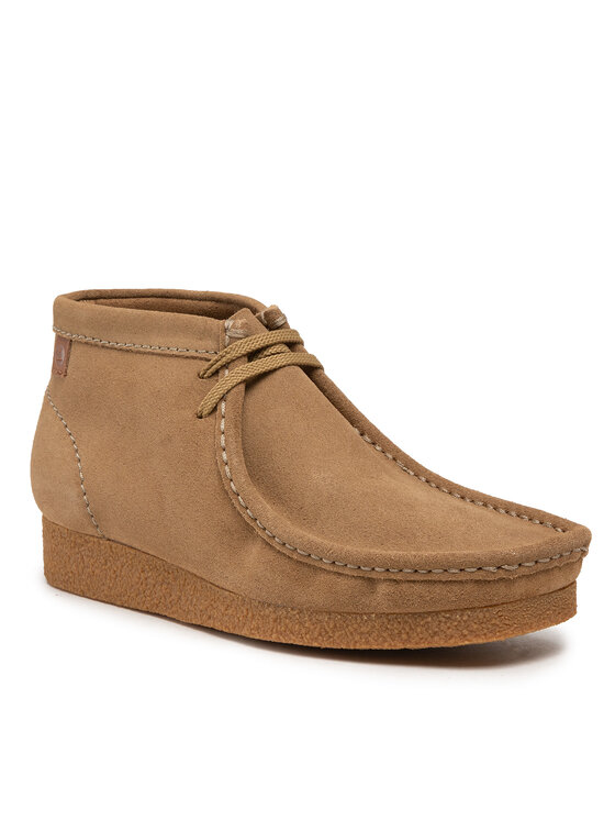 

Ботинки мужские Clarks Shacre Boot 26159438 бежевые 44 EU, Бежевый, Shacre Boot 26159438