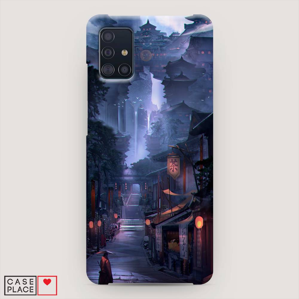 

Пластиковый чехол "Одинокий самурай" на Samsung Galaxy A51, 28920-7