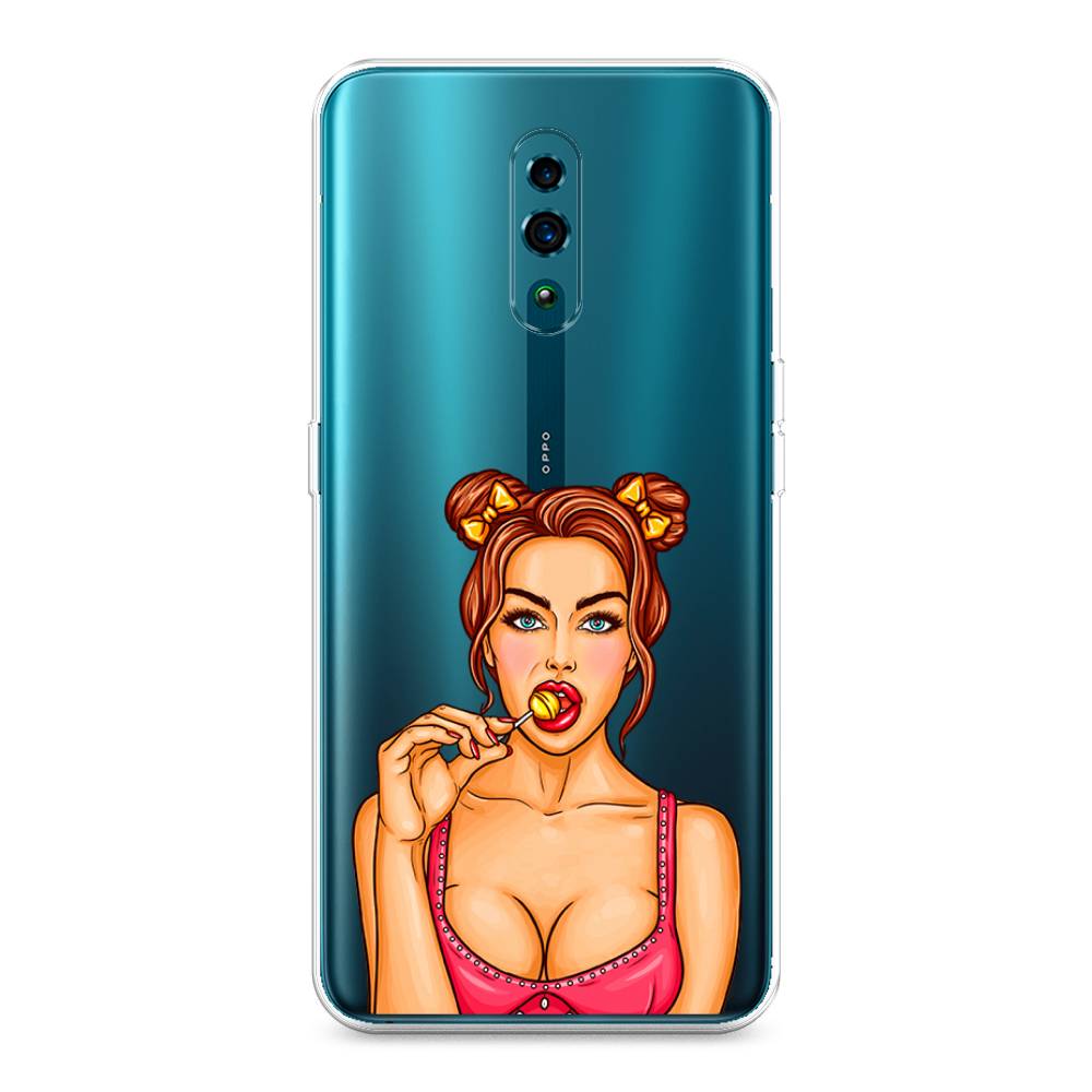 

Чехол Awog на Oppo Reno "Вкусный леденец", Разноцветный