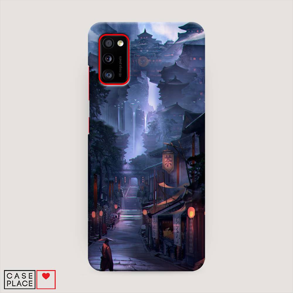

Пластиковый чехол "Одинокий самурай" на Samsung Galaxy A41