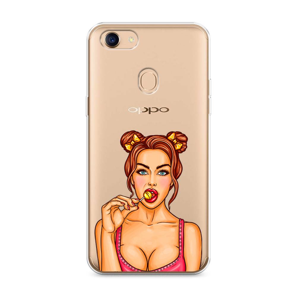 

Чехол Awog на Oppo F5 "Вкусный леденец", Разноцветный