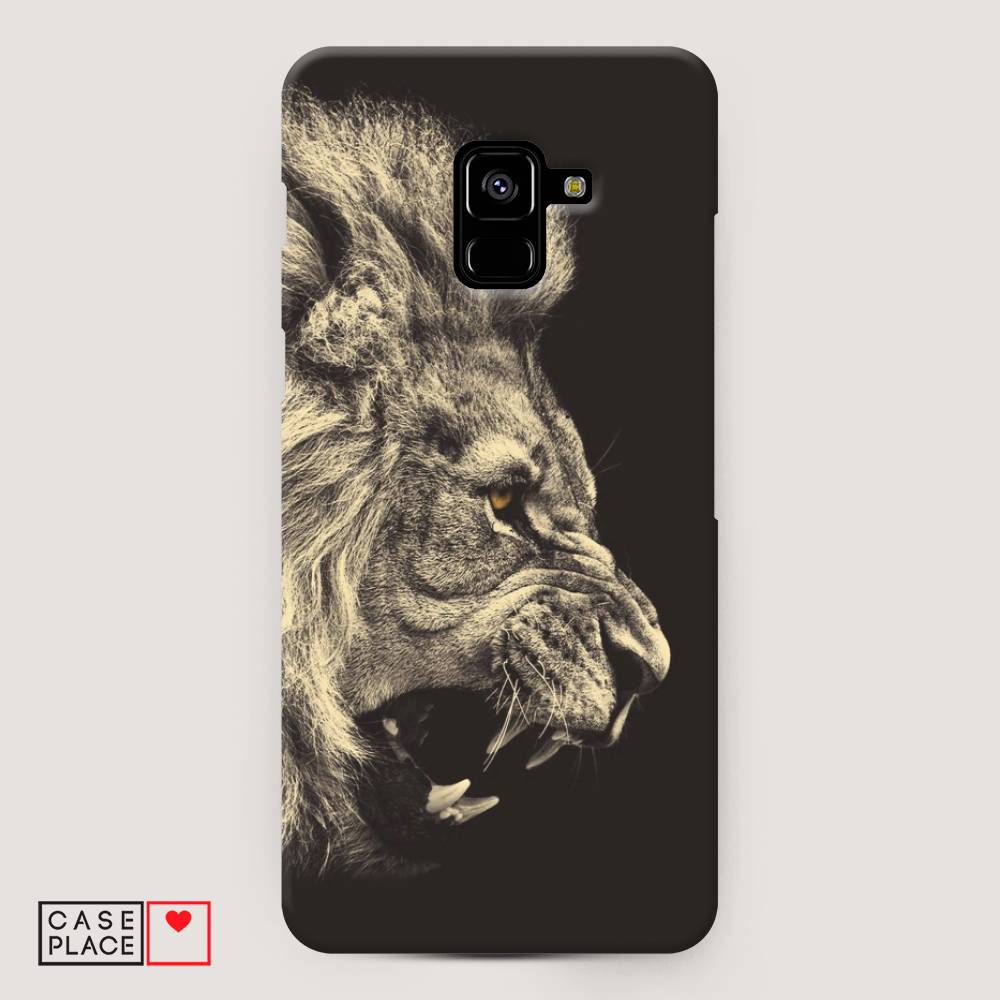 

Чехол Awog "Львиный рык 2" для Samsung Galaxy A8 +