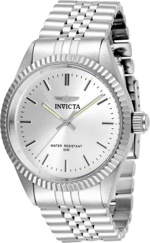 фото Наручные часы мужские invicta in29373 серебристые