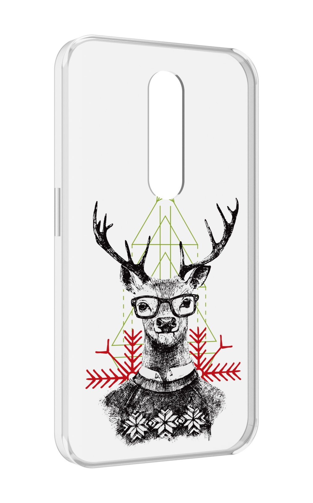 

Чехол MyPads умный олень для Motorola Moto X Force (XT1585 / XT1581), Прозрачный, Tocco