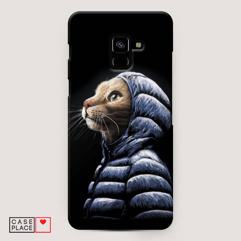 

Чехол Awog "Кот в капюшоне" для Samsung Galaxy A8 +