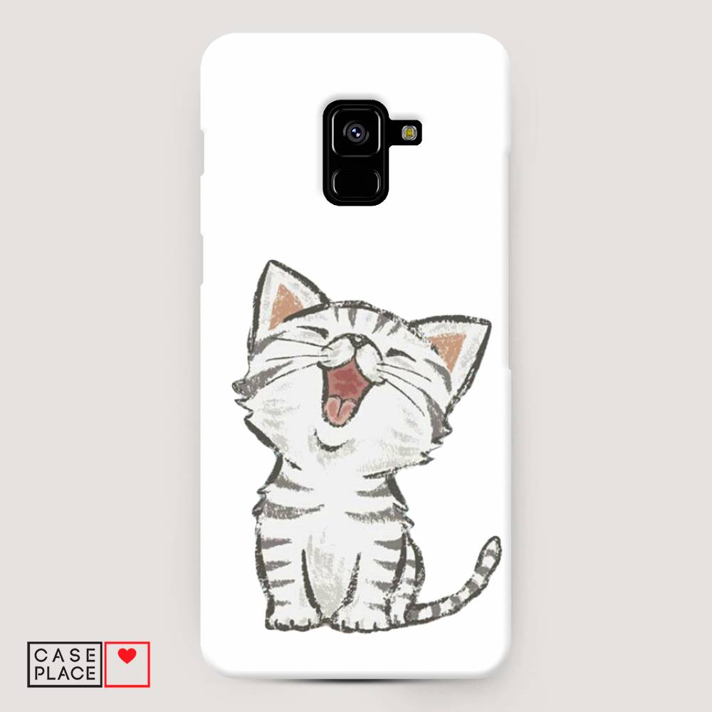 

Чехол Awog "Котенок рисованный" для Samsung Galaxy A8 +