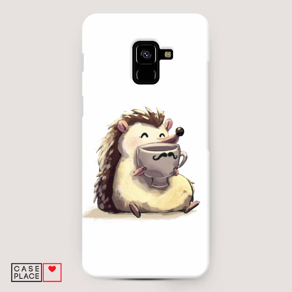 

Чехол Awog "Еж кофеман" для Samsung Galaxy A8 +