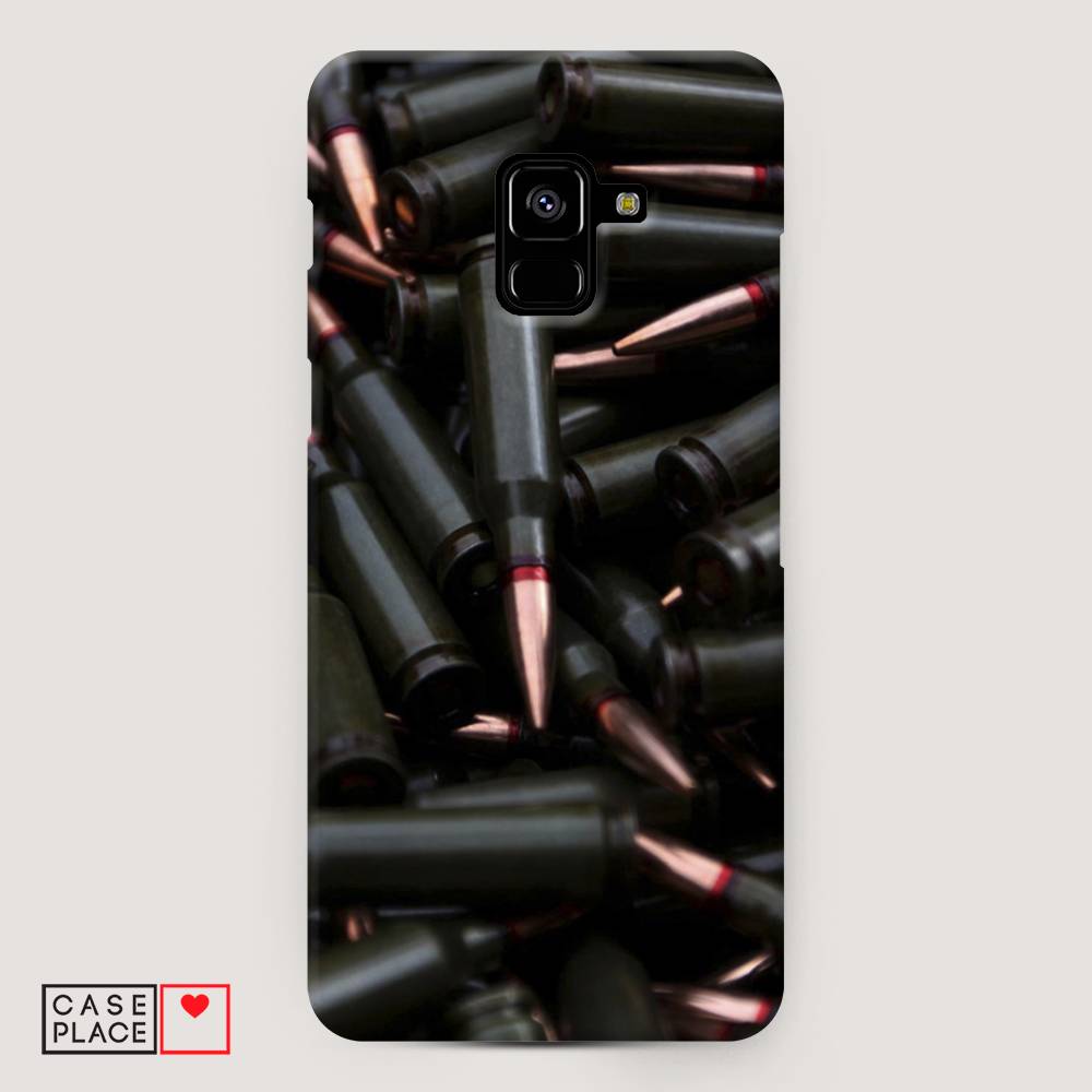 

Чехол Awog "Пули черные" для Samsung Galaxy A8 +