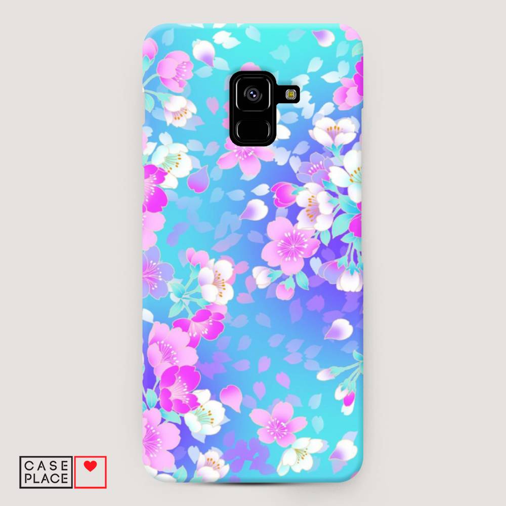 

Чехол Awog "Яблоневые цветы" для Samsung Galaxy A8 +