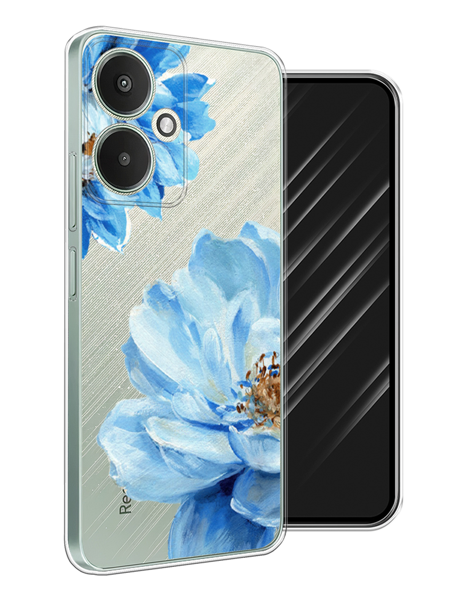 

Чехол Awog на Xiaomi Redmi 13C 5G "Голубые клематисы", Голубой, 321150-1