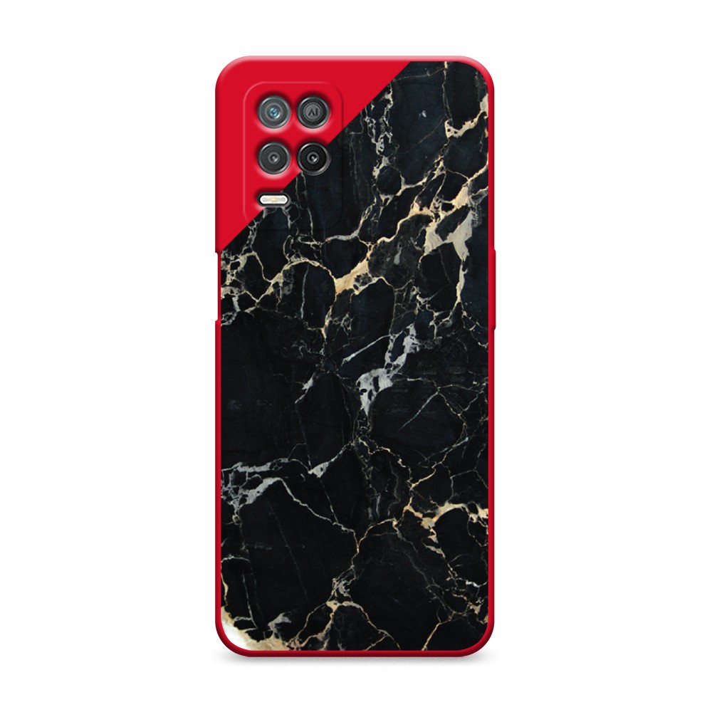 

Чехол Awog на Realme 8 5G/Narzo 30 5G "Черный мрамор уголок", Разноцветный, 257053-1