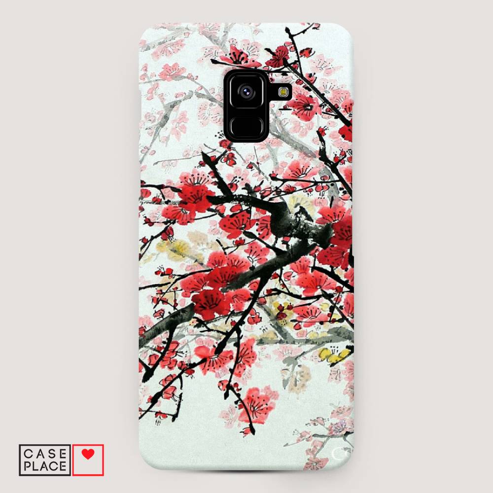 

Чехол Awog "Сакура" для Samsung Galaxy A8 +
