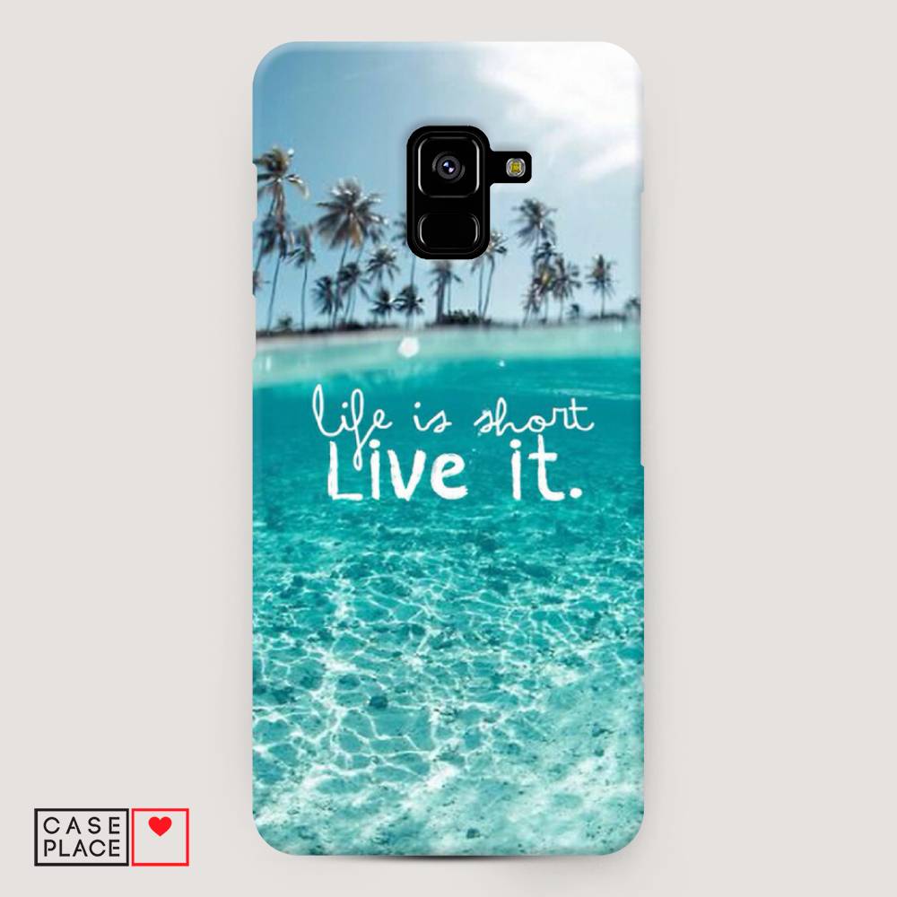 

Чехол Awog "Live it" для Samsung Galaxy A8 +