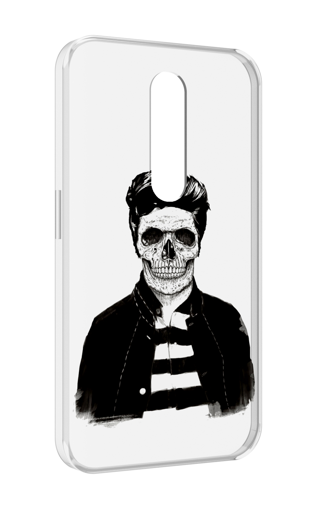 

Чехол MyPads скелет для Motorola Moto X Force (XT1585 / XT1581), Прозрачный, Tocco