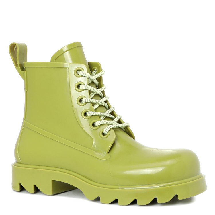 фото Резиновые ботинки женские tendance hc9910-1 зеленые 37 eu
