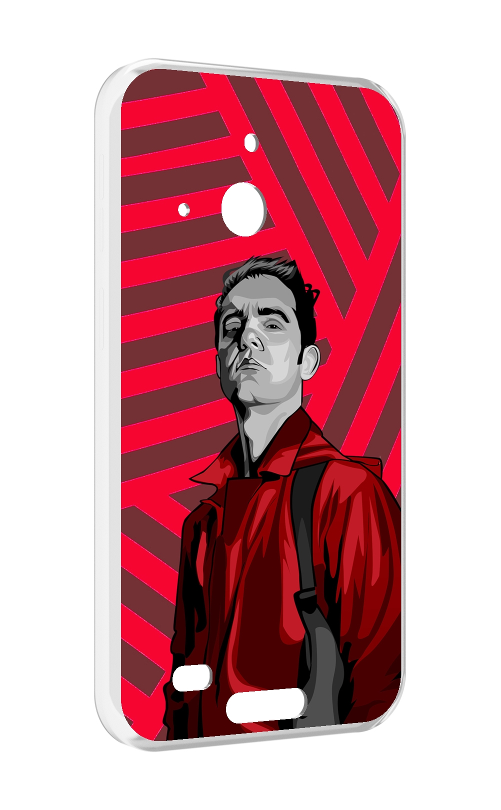 

Чехол MyPads Берлин-бумажный-дом для Oukitel WP20 / WP20 Pro, Прозрачный, Tocco