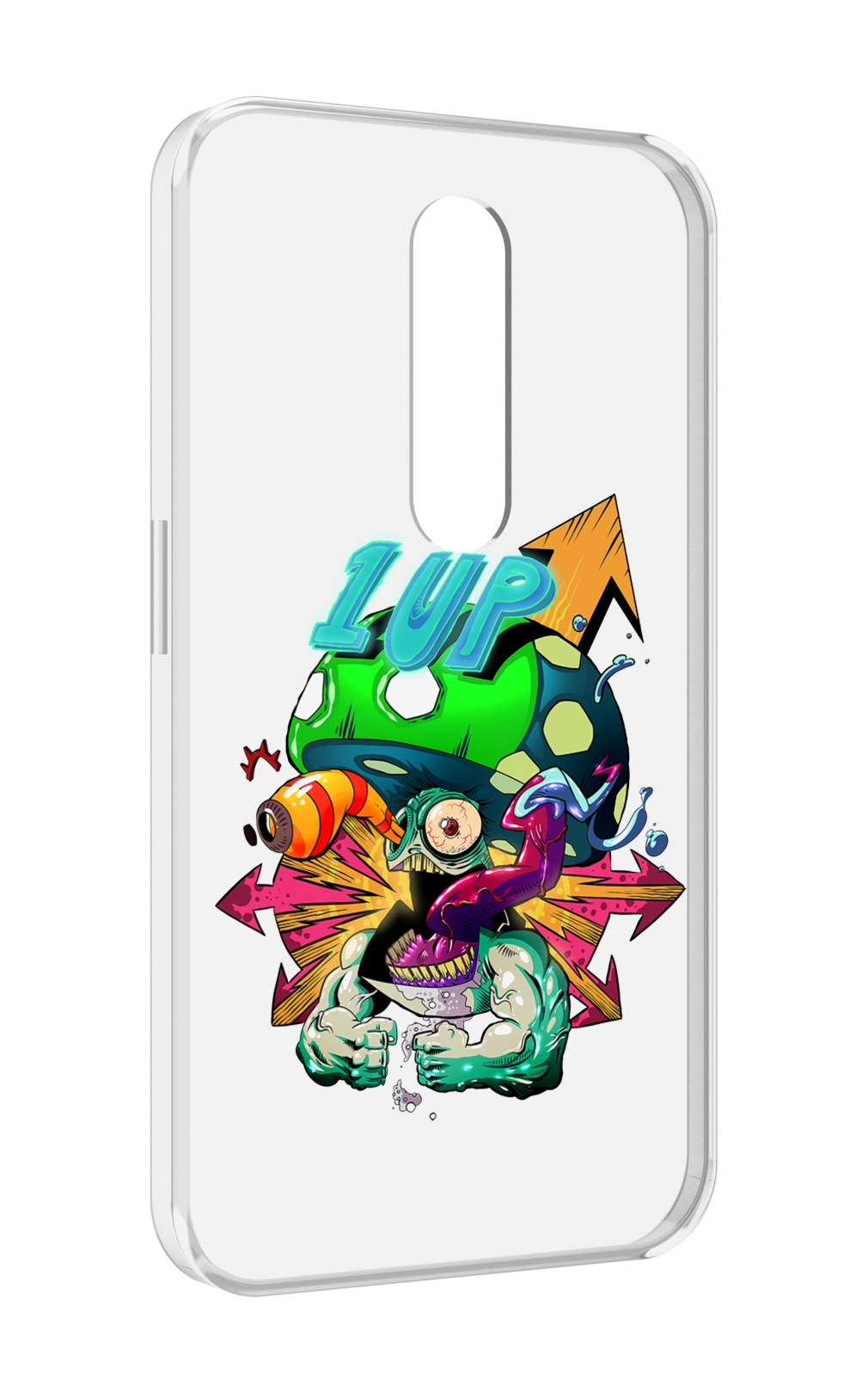 

Чехол MyPads сильный гриб абстракция для Motorola Moto X Force (XT1585 / XT1581), Прозрачный, Tocco