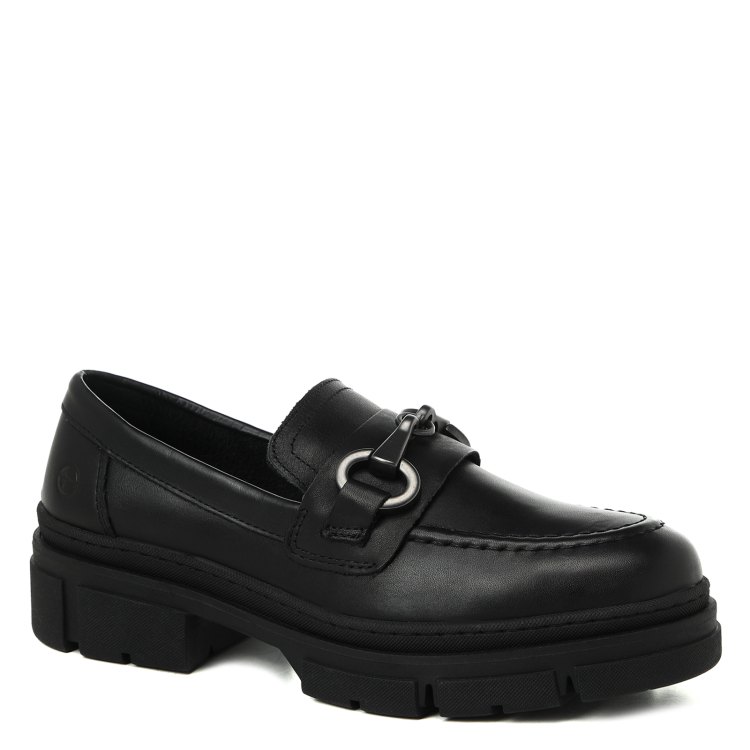 

Лоферы женские Tamaris 1-1-24715-20 черные 38 EU, Черный, 1-1-24715-20