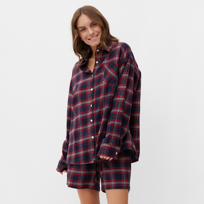 

Пижама женская KAFTAN 9881337 синяя 48-50 RU, Синий, 9881342