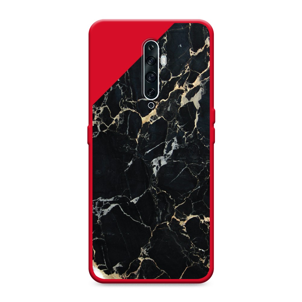 

Чехол Awog на Oppo Reno 2Z "Черный мрамор уголок", Разноцветный, 251853-1