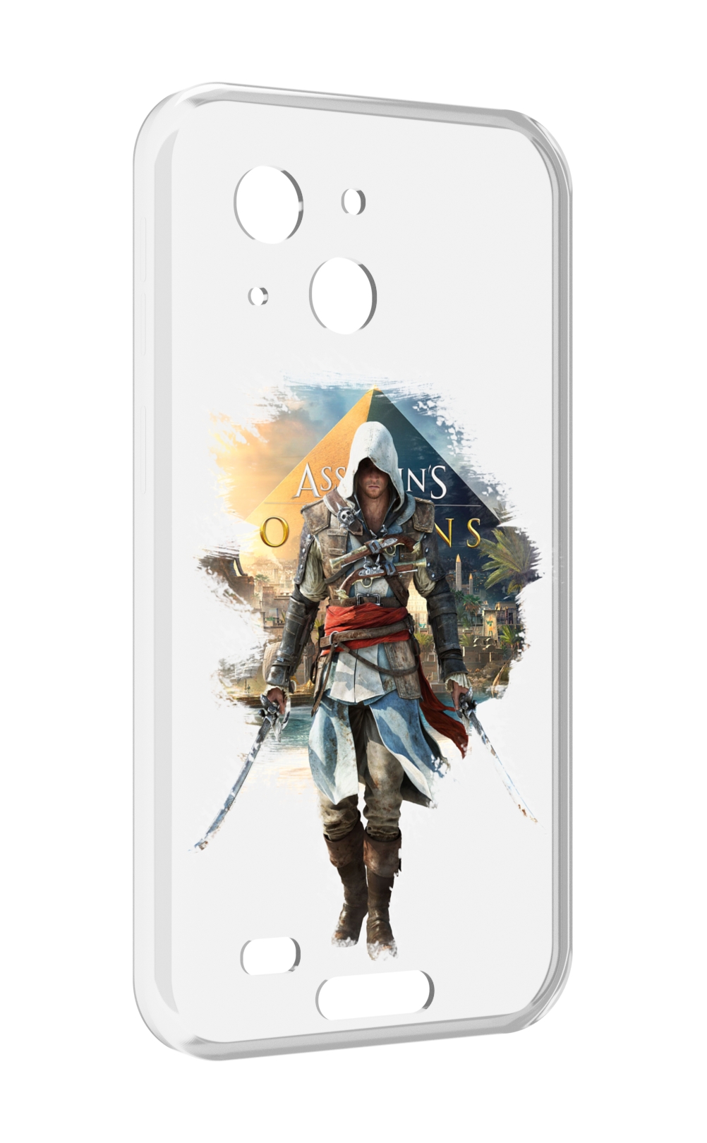 

Чехол MyPads Ассасин для Oukitel WP20 / WP20 Pro, Прозрачный, Tocco