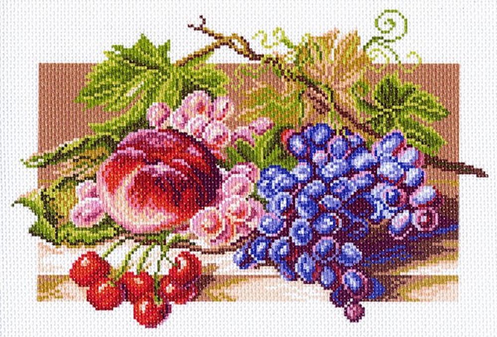

Рисунок на ткани «Солнечные плоды»