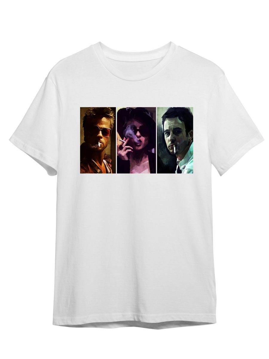 

Футболка унисекс СувенирShop Бойцовский клуб/Тайлер/Брэд Питт 13 белая 4XL, Белый, "Бойцовский клуб/Тайлер/Брэд Питт" 13