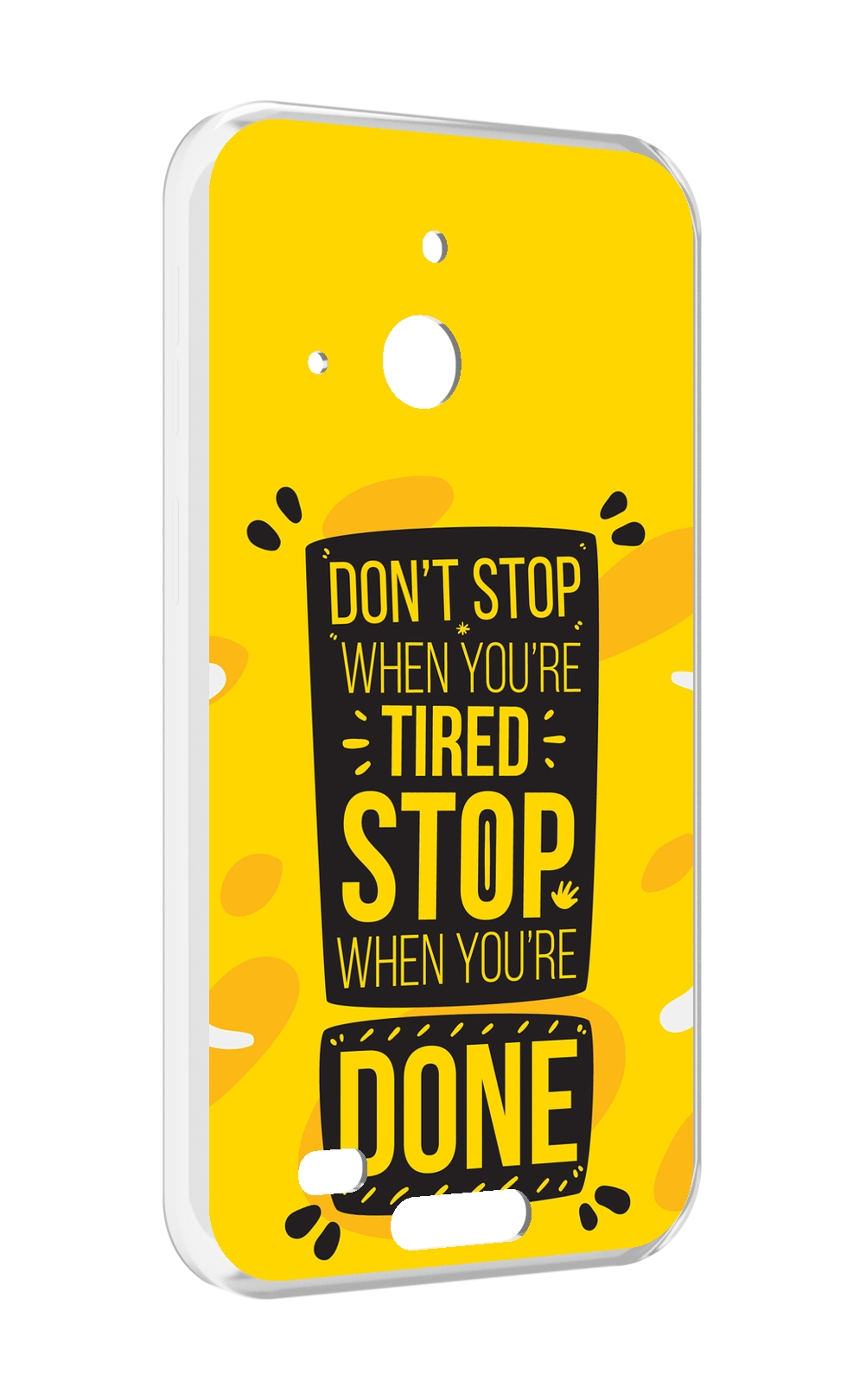 

Чехол MyPads yellow-done для Oukitel WP20 / WP20 Pro, Прозрачный, Tocco