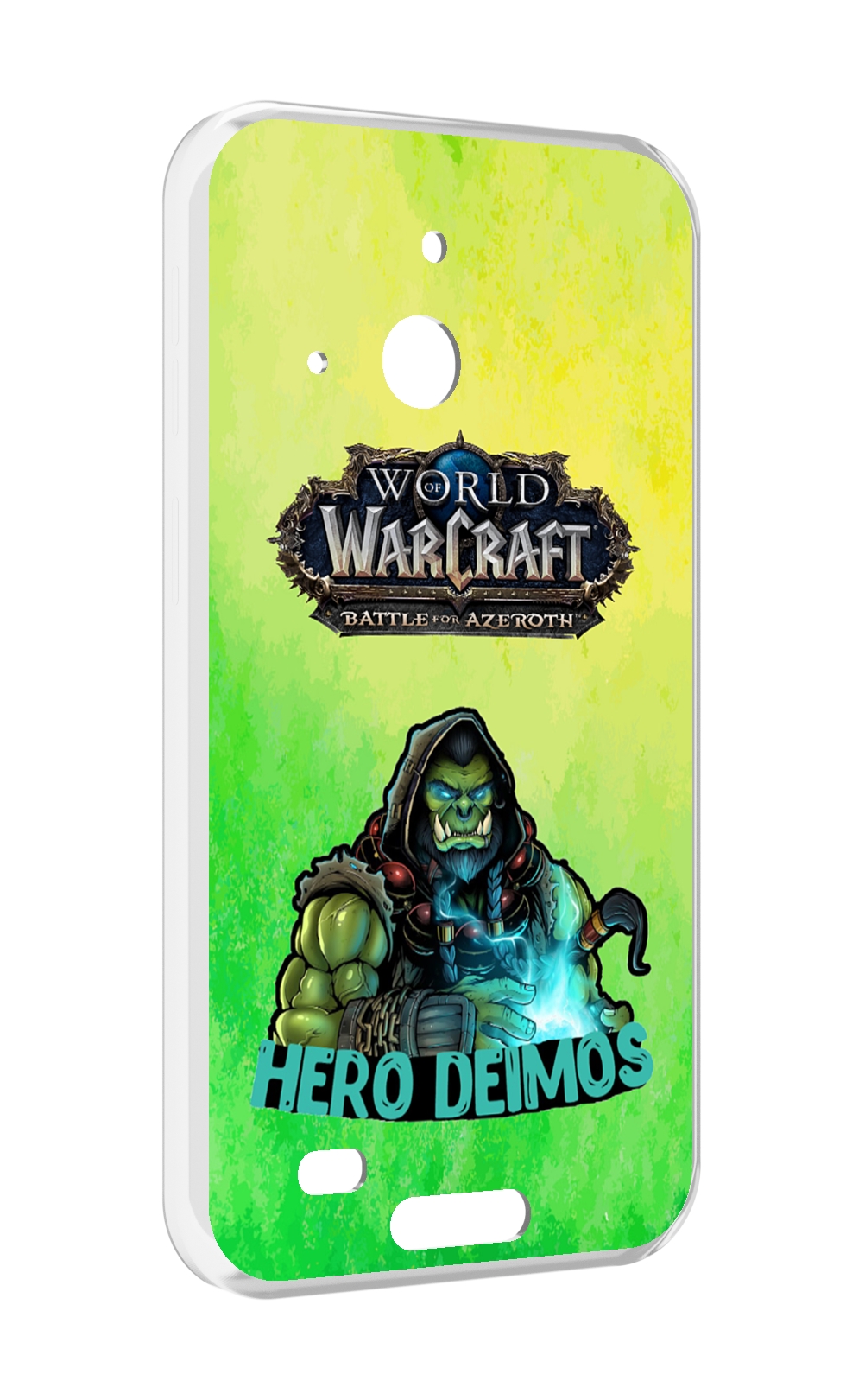 

Чехол MyPads world-of-warcraft мужской для Oukitel WP20 / WP20 Pro, Прозрачный, Tocco