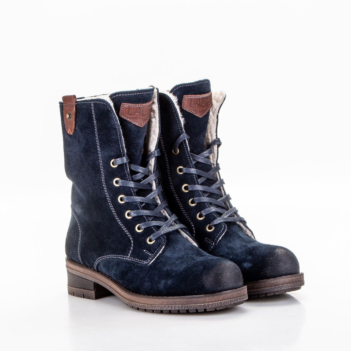 

Ботинки женские Lauf! 9727 blue velour синие 39 RU, 9727 blue velour